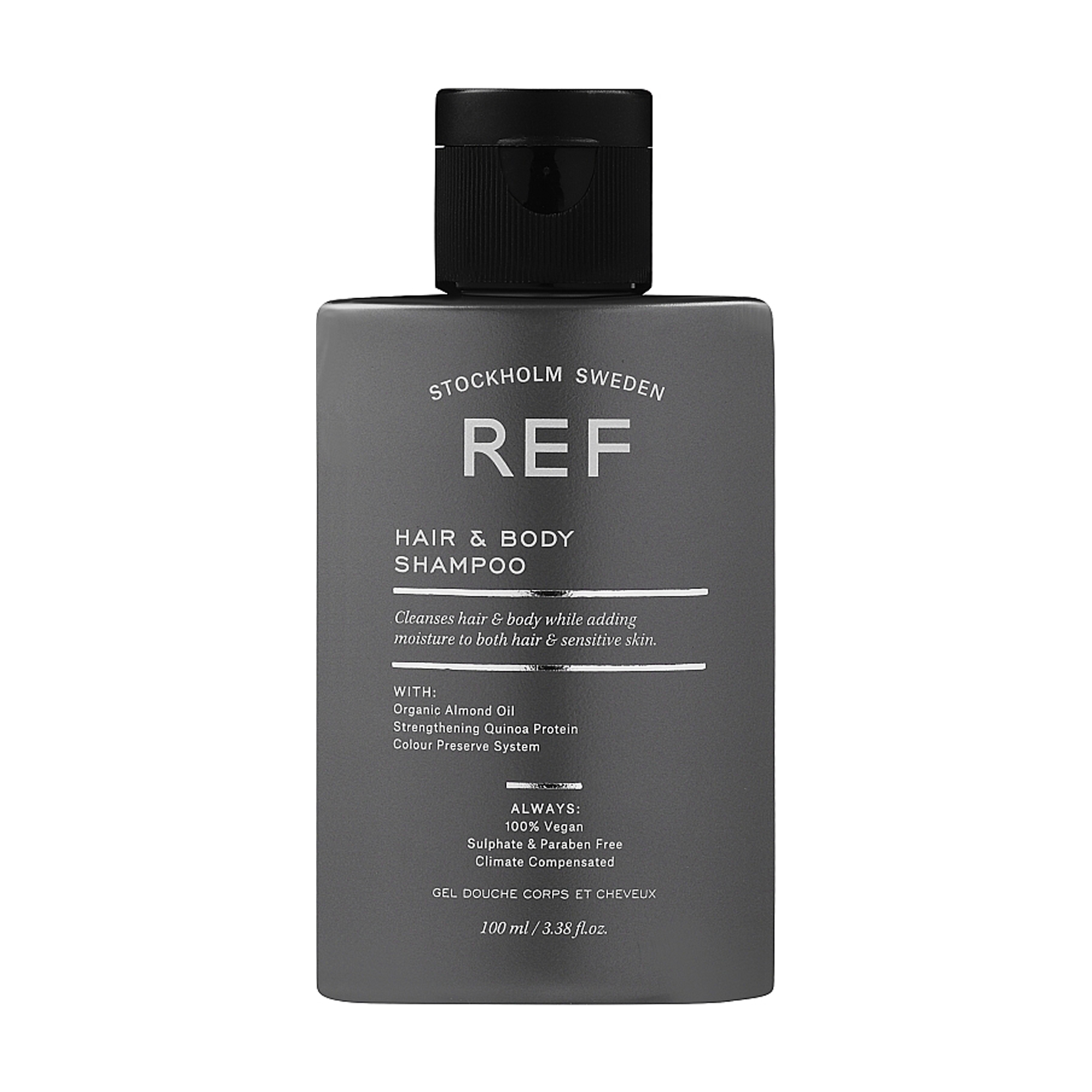 Чоловічий шампунь-гель для душу 2 в 1 REF Hair &amp; Body Shampoo, 100 мл